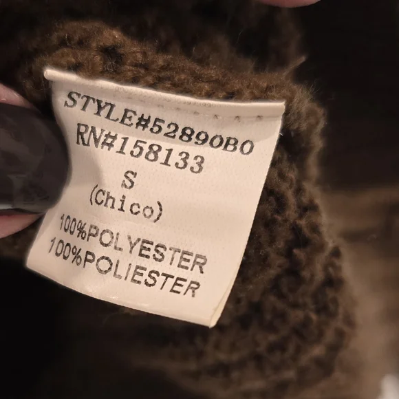 Bohme Brown and Cream Women's Sweater - Picture 3 of 4